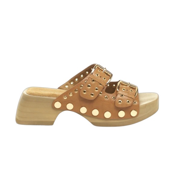 Kelsi Dagger Jolt Tan Clog Sandals brand new size 8 - Picture 9 of 9